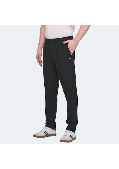 Slazenger VINAL Erkek Cepli Siyah Eşofman Altı