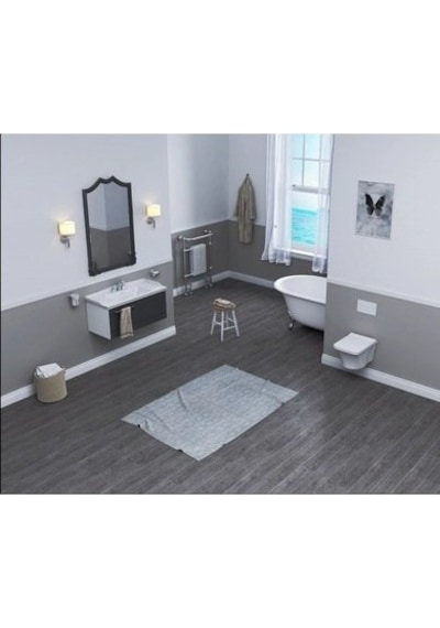 Turkuaz Seramik Cerastyle Kapadokya Etajer Uyum Damlalıklı Lavabo 80 x 48CM