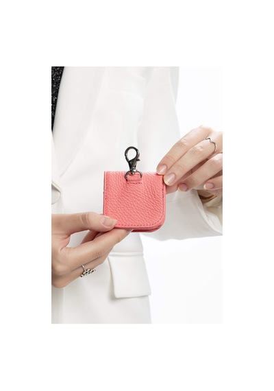 Tamer Tanca Unisex Hakiki Deri Pembe Airpods Kılıfı Cuzdan 995 230250 Aırpods Sk23/24 Pembe Fltr Pembe