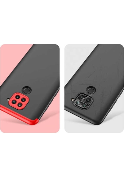 Teknomoda Xiaomi Redmi Note 9 Kilif 360 Derece Korumali 3 Parça Ays Kapak 471595648