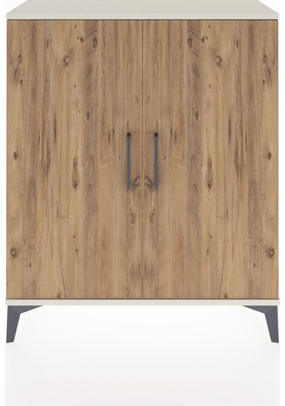 Arges Şifonyer Tek Raflı 2 Kapaklı 88x30x106 Aytaşı-çam Aytaşı