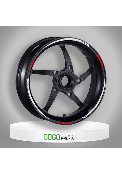 Reflektör Beyaz Iv Yamaha Xmax Uyumlu 1 Set Jant Şeridi