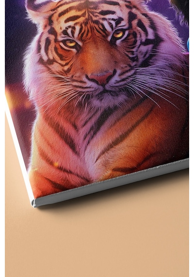 Webstyle Sayılarla Boyama Seti Kasnaklı Vahşi Ve Güzel 40 X 50 Cm