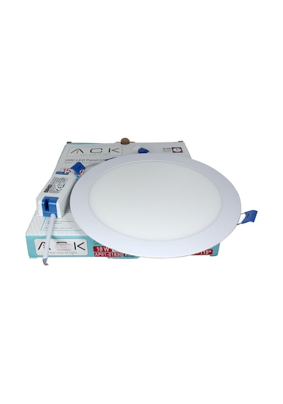 Ack Sıva Altı Led Panel 220Vac 18W Beyaz Kasa 6.500K Beyaz Ap01-