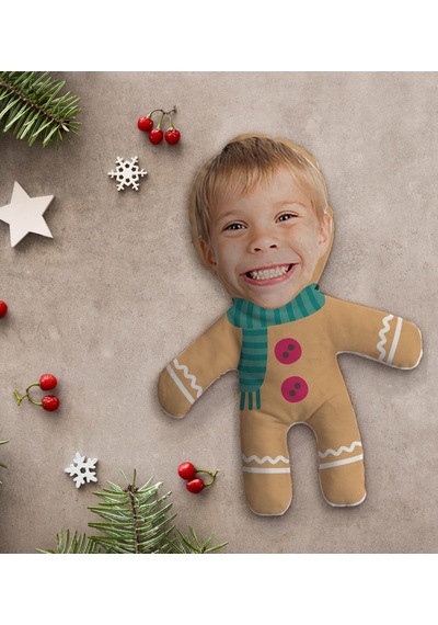 Bk Gift Kişiye Özel Fotoğraflı Kurabiye Adam Kostümlü Çocuk Bebek