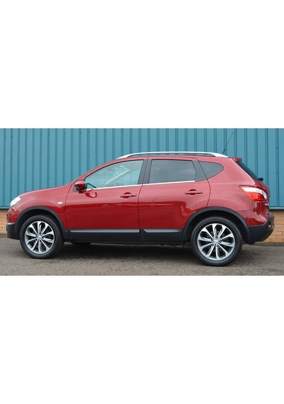 Nissan Qashqai Krom Cam Çıtası 4 Parça 2010-2014 Arası