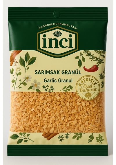İnci Baharat - Sarımsak Granül 1 Kg.