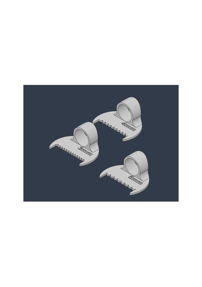 3'lü Dikiş Aralığı Belirleme Aparatı Seti - 3mm 4mm 5mm Eşit Dikiş Kılavuzu Pratik Dikiş Yardımcısı