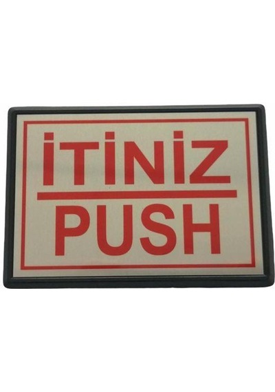 Cemax Yönlendirme Küçük İtiniz Push 10x7 Cm - Mıex-745450