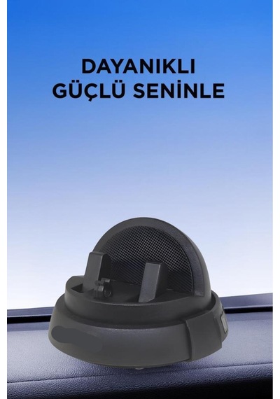 059 360 Derece Dönebilen Numaratörlü Güçlü Araç İçi Telefon Tutucu -