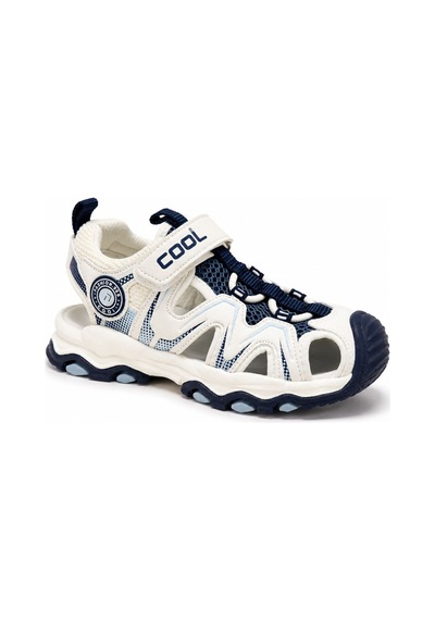Cool Suv Önü Kapalı Ortopedik Çocuk Sandalet Mavi