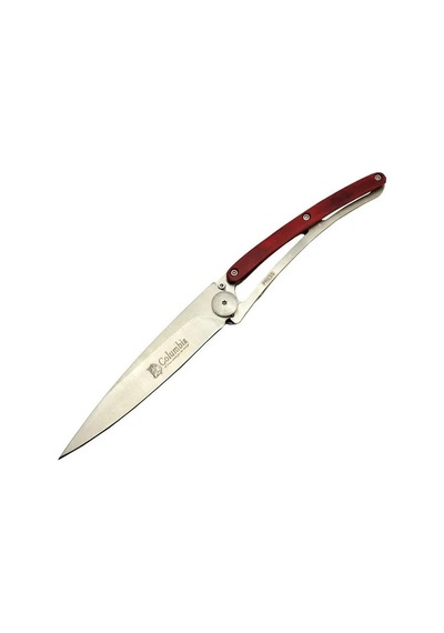 Columbia Ext 2990d Deejo Kırmızı Kamp Çakı 22, 5cm- Manuel, Kemerlikli, Ultra Hafif