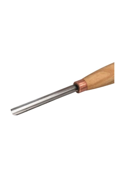 Beavercraft K8/08 Kompakt Düz Oluklu Ahşap Oyma Iskarpelası, Sweep 8, 8 Mm