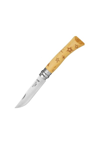 OPINEL Kamp INOX 7 NO YILDIZ ISLEME CAKI -1549 Kahverengi