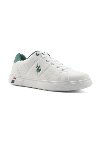 U.S. Polo Assn. U.s.polo Assn Anthony 5fx Beyaz Yeşil Comfort Anatomik Spor Ayakkabı Yeşil