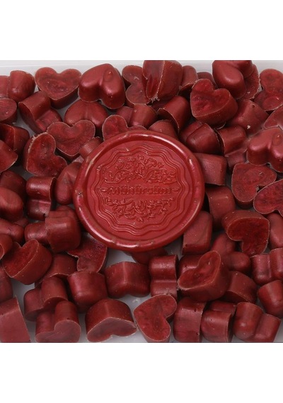 Mühür Mumu Eritme Kalp Boncuk Paket Model No: 529 KIZIL MERCAN