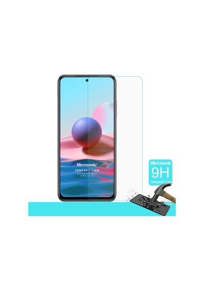 Microsonic Xiaomi Poco M5s Tempered Glass Cam Ekran Koruyucu