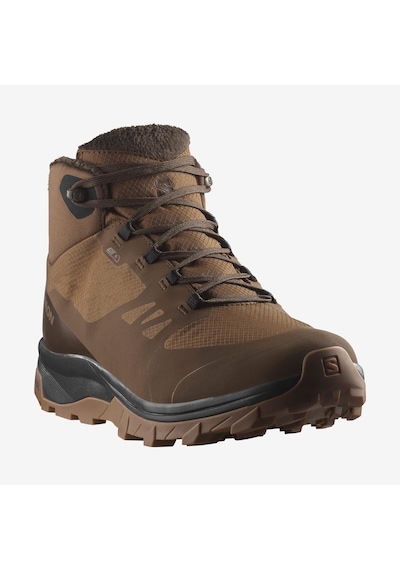 Salomon Outsnap Clımasalomon Waterproof Erkek Outdoor Botu Dark Earth L47685000 Kahve