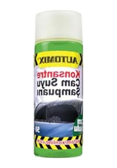 Çam Kokulu Otomobil Cam Suyu, 50 Ml Konsantre Şampuan Açık Gri