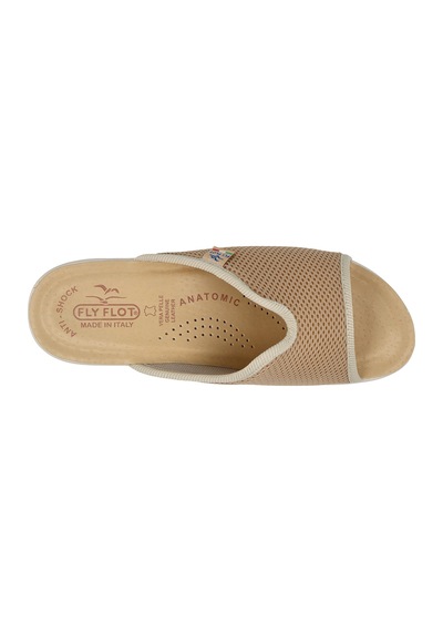 6009 Beige Terlik Kadın T4 429 Fe Fly Flot Slipper Fresh Classıc 6009- Beige 6009 Beige