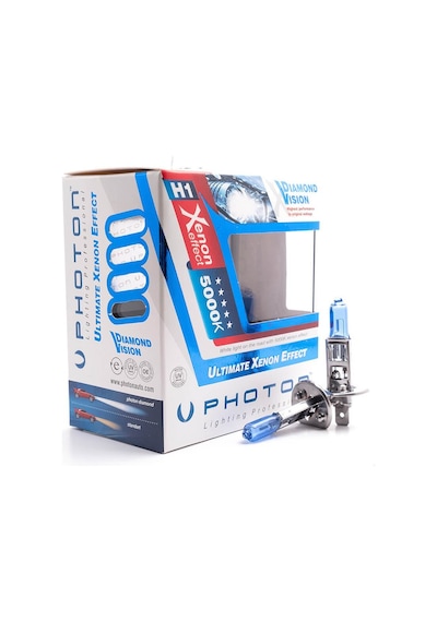 Photon  H1 12v 55w 5000k Diamond   Vision