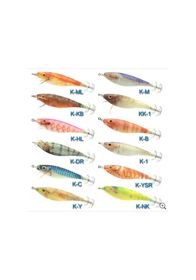 Kardez Squid Jig Glow 10cm 10,15gr Kalamar Zokası