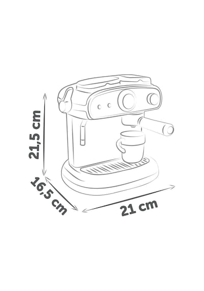 Smoby Espresso Kahve Makinesi 312512 Çok Renkli