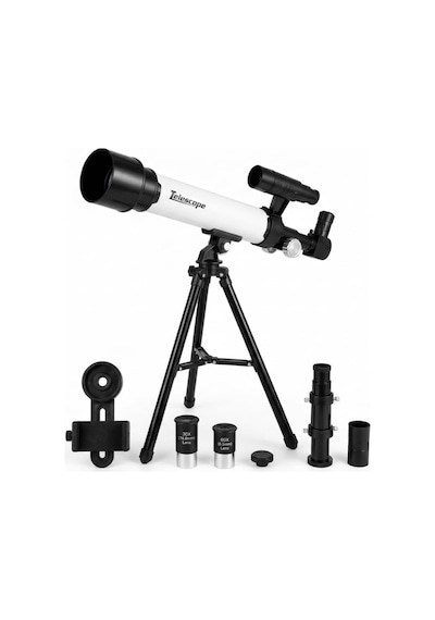Astronomik Teleskop Çocuklar Ve Yeni Başlayanlar İçin Eğitici Tel