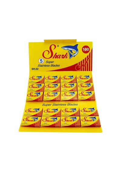 Shark Super Stainless Blades Jilet 100'lü