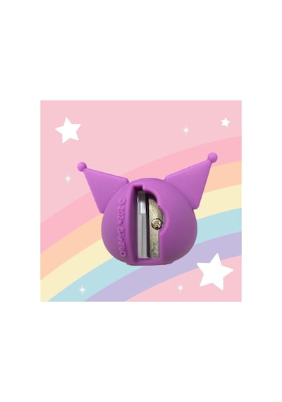 Genç Dijital Baskı Kuromi Sanrio Kalemtıraş, Lila 8698684329788q