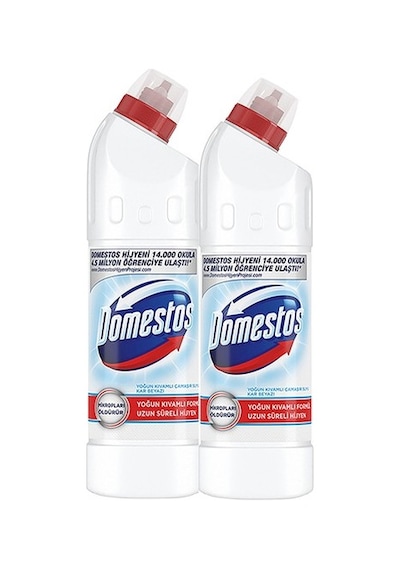 Domestos Çamaşır Suyu 750 ml Kar Beyazı (2'li Paket)