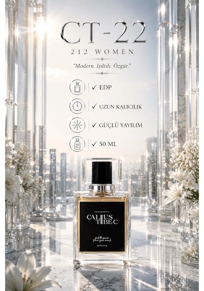 Calius Tibec Ct-22 Kadın Parfüm EDP 50 ML