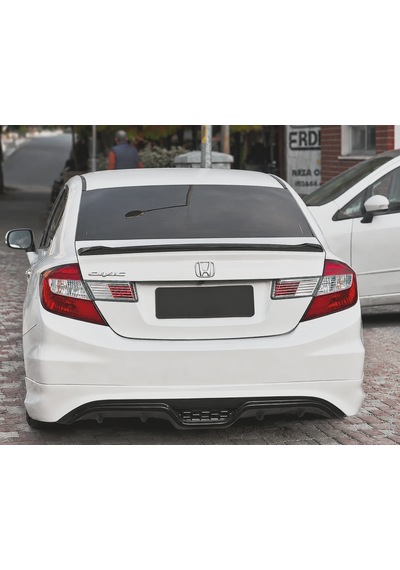 Fb7 Custom Arka Ek Honda Civic Fb7 Custom Arka Tampon Eki - Boyasız - Fiberglass