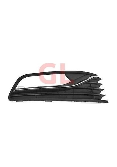 Volkswagen Polo 2014-2017 Sis Far Kapağı Sağ Nikelajlı - Delikli Oem No:6c0854662c