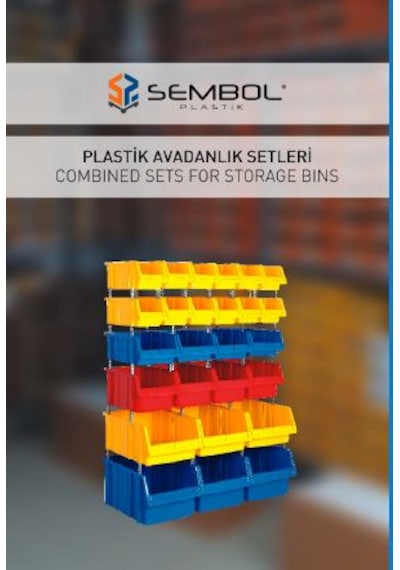 Sembol Plastik Kod 1050 Çok Amaçlı Plastik Avadanlık Setleri Kt.Renk