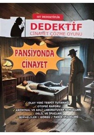 Dedektiflik Cinayet Çözme Oyunu - Pansiyonda Cinayet / Mt Dede...