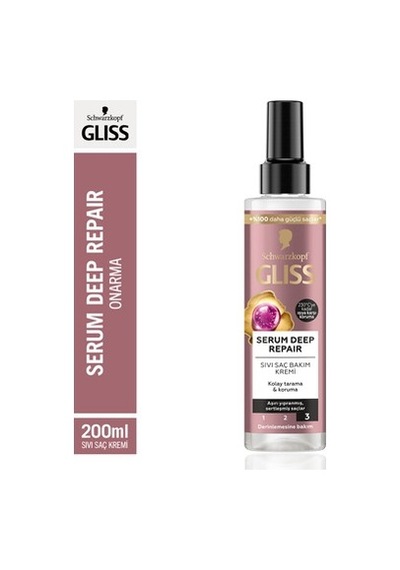 Onarıcı Sıvı Saç Bakım, 200 Ml Derinlemesine Besleyici Formül