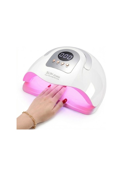 Protez Tırnak Cihaz Seti B135 & Tırnak Toz Toplama & X26 Max Uv 81 Led & Mini Sterilizatör