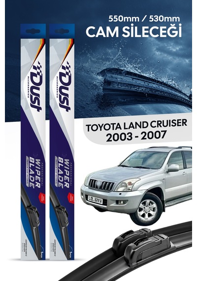 Toyota Land Cruiser Silecek Takımı 2003-2007 Uyumlu 550mm/530mm