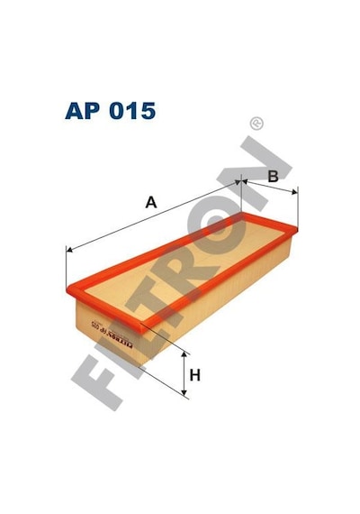 FILTRON AP015 HAVA FİLTRESİ RENAULT R 11 1.6 TD.GTD 55HP 08/83-07