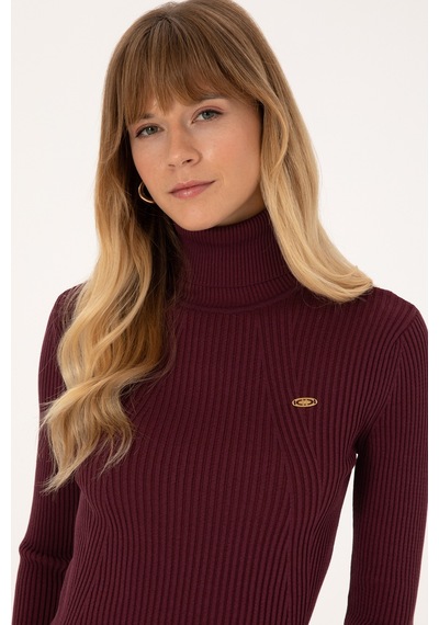 U.s. Polo Assn. Kadın Plum Kazak /triko 50314756-vr177 New Plum