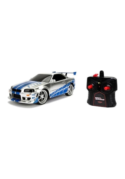 Hızlı Ve Öfkeli Fast & Furious Rc Nissan Skyline Gtr 1:16 Uzaktan Kumandalı Araba
