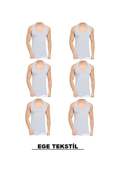 6'li Paket Erkek İç Çamaşır Atlet Seti 001