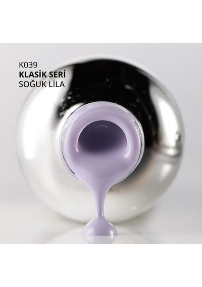 Kalıcı Oje K039, Soğuk Lila, 10 Ml