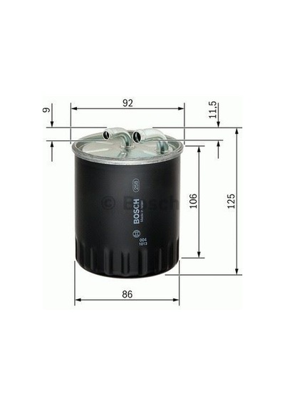BOSCH 1457434437 MAZOT FİLTRESİ MERCEDES W203 W204 W211 02-08 X20