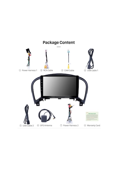 Nıssan Juke 2011-2015 Multimedya Navigasyon Usb Kamera Carplayer Uyumlu