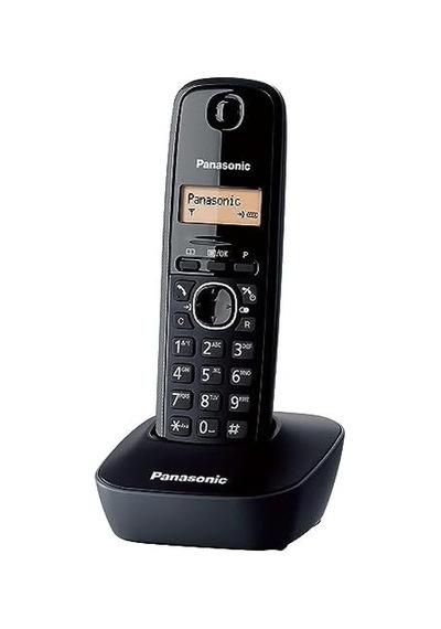 Kx Tg1611 Dect Telefon-siyah Gri Dect Telefon, Siyah