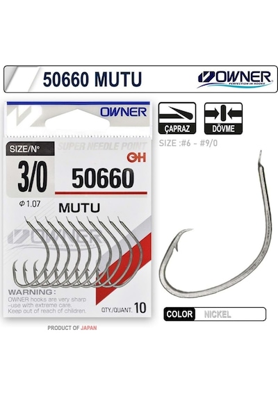 50660 - 2 Owner İğne