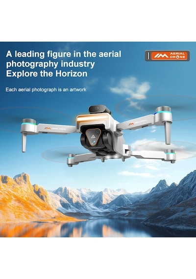 Aerial M4 Engel Tanıma Sensörlü, Katlanabilir Drone-1607