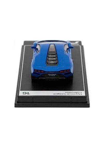 Hyper Car Lamborghini Countach Lpı 800-4 Bleu-league Collection 1/64 Model Araba